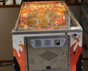 1979 Bally KISS Pinball Machine Vintage Original Pin Ball 69.5in x 30.5x55in HxWxD