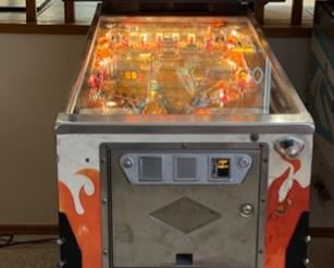 1979 Bally KISS Pinball Machine Vintage Original Pin Ball 69.5in x 30.5x55in HxWxD