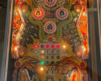 1979 Bally KISS Pinball Machine Vintage Original Pin Ball 69.5in x 30.5x55in HxWxD