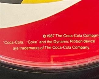 Vintage Coke Max Headroom Watch Wall Clock Coca Cola 9x57x2in HxWxD