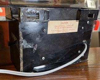 1970s Coca Cola Flip Clock Advertising Sign Coke Vinage 16x10x4in HxWxD