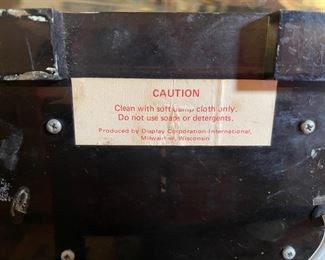 1970s Coca Cola Flip Clock Advertising Sign Coke Vinage 16x10x4in HxWxD