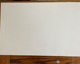 1980s Coca Cola Full Label Sheet Coke 17x26in