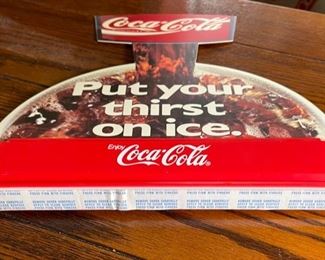 Coca Cola POP TOP'R Topper Put your Thirst on Ice 10.75x11.5x1in HxWxD