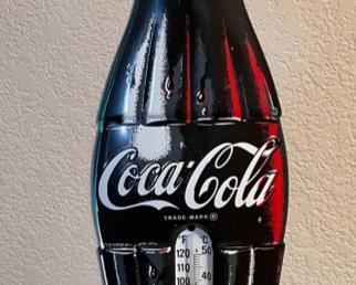 Vintage Coca Cola Bottle Thermometer Sign Coke Advertising 29.5x8.5in HxWxD