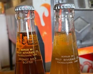 2pc 7oz By Golly Holly Soda Bottle PAIR Betty Boop 8.75in H