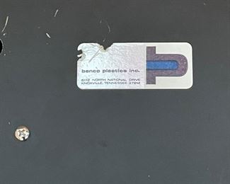 Coca Cola Clock Benco Plastics Wall Sign Coke 26x12.5x2.5in HxWxD