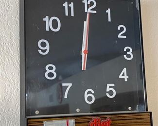 Coca Cola Diet Coke Clock Advertising Sign 21x10x3in HxWxD