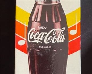 1970s Coca Cola Bottle Radio in Box vintage Box: 9x3.75x3.25in HxWxD
