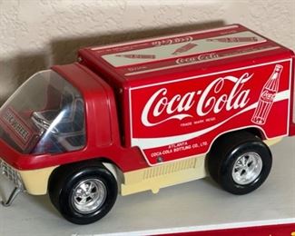 1970s Coca Cola Taiyo Route Truck Coke 4.5x5x10in