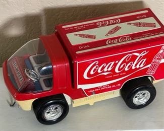 1970s Coca Cola Taiyo Route Truck Coke 4.5x5x10in