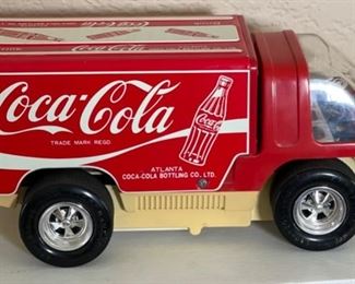 1970s Coca Cola Taiyo Route Truck Coke 4.5x5x10in