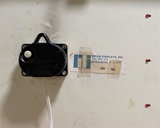 1985 Enjoy Coke Clock Side Sign 13x21x3in HxWxD