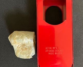 NOS Coca-Cola Antique Action Mfg Bottle Opener Cap Catcher for Cooler or Vending 1.25x6x2.75in HxWxD