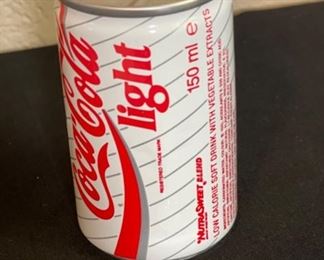 Coca Cola Light Can 150ml 1992 Empty Coke 3.5x2 1/8in