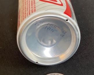 Coca Cola Light Can 150ml 1992 Empty Coke 3.5x2 1/8in