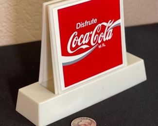 Mexico Disfrute Coca Cola MR Menu Holder Coke 4.5x6x1.5in