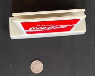 Mexico Disfrute Coca Cola MR Menu Holder Coke 4.5x6x1.5in