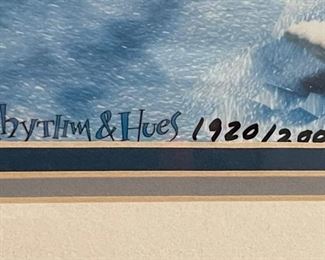 Coca Cola Rhythm & Hues Polar Bears Animation Cel Advertising Coke Frame: 16 5/8 x 20 1/4in