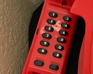 Coca Cola Button Sign Phone 12in Diameter