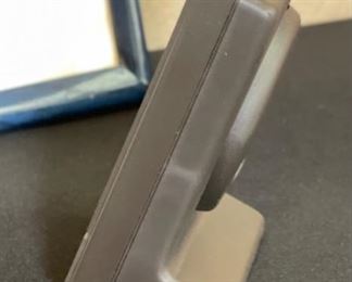 1980s Porsche Desk Clock Aachen 5.25x4.25x2.25in HxWxD