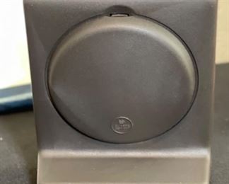 1980s Porsche Desk Clock Aachen 5.25x4.25x2.25in HxWxD