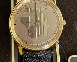 Bulova Accutron Watch Allstate 955144 NIB Case: 3x4.5x4.5in HxWxD