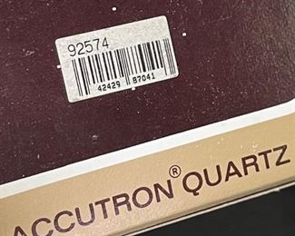 Bulova Accutron Watch Allstate 955144 NIB Case: 3x4.5x4.5in HxWxD