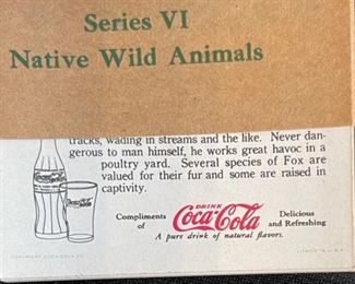 1930s Nature Study Cards Coca Cola Coke 4x2.75