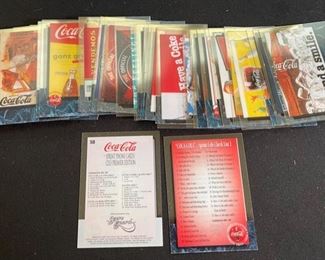 Set of 50 Coca Cola Phone Cards Sprint