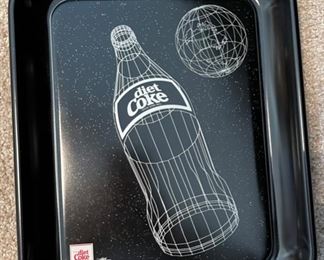 1985 Canadian Limited Edition Diet Coke Tray Coca Cola 13.25x10.75in