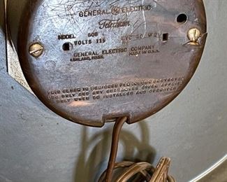 1950s Coca Cola Clock Maroon Coke 18in dia x 2in d