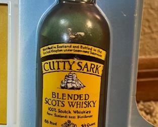 *Rare* Vintage Cutty Sark Scotch Whisky Motion Sign 6.5x13x3.25in D HxWxD