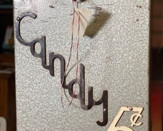 Hershey Chocolate Bar Vending Machine 5 Cent Frost Candy Vender Model C 28x9x9.5in HxWxD