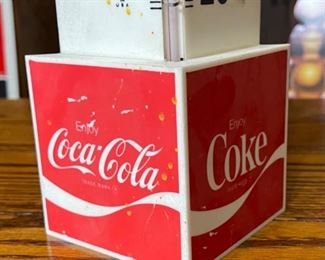 1970s Coca-Cola Plastic Thermometer #2 15x5.75x4in HxWxD