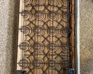 1956-1957 Chevy Rear 3rd Row Seat Back & Bottom 44x19in