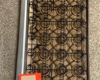 1956-1957 Chevy Rear 3rd Row Seat Back & Bottom 44x19in