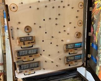 1980 Gottlieb Buck Rogers Pinball Machine Parts/Repair 72x58.25x24in HxWxD