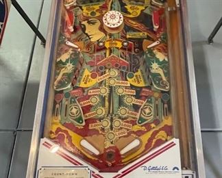 1979 Gottlieb Count-Down Pinball Machine Parts/Repair 70x28.5x54in HxWxD