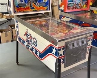 Bally Evel Knievel Pinball Machine 70x30x53in HxWxD