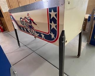 Bally Evel Knievel Pinball Machine 70x30x53in HxWxD