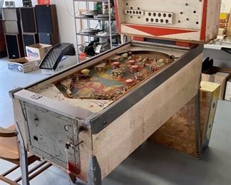 1963 Bally Star-Jet Pinball Machine Parts/Repair 71x29x55in HxWxD