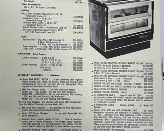1960s Rowe AMI JAO-200 Jukebox 51x36x28in HxWxD