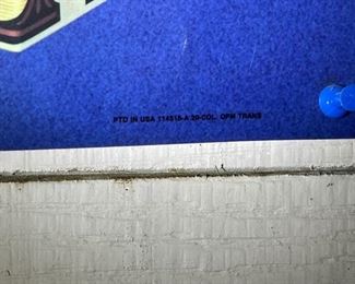 1989 Camel Cigarettes Smooth Character Sports Car Store Display 18x49.5in