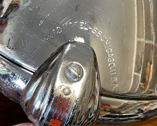 Vintage GM S-6 Car Auto Spotlight 12V 10x17x6.5in HxWxD