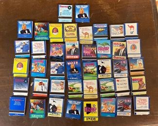 Lot of 40+ Camel Cigarette matches
