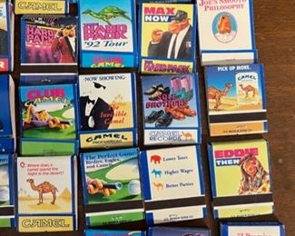 Lot of 40+ Camel Cigarette matches