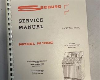 Seeburg M100C Service Manual Reprint
