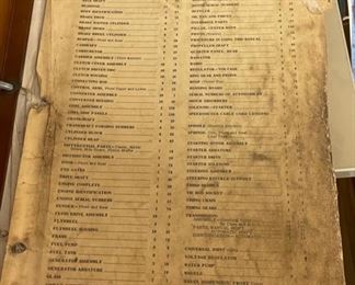 Hollander 26th Edition 1960s Parts Catalog 12x9x2in