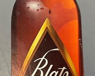 2pc 1950s Blatz Beer Cardboard Sign Bottle: 17x6.25in